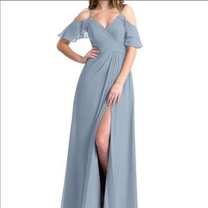 Azazie Dakota bridesmaid dress: Dusty Blue